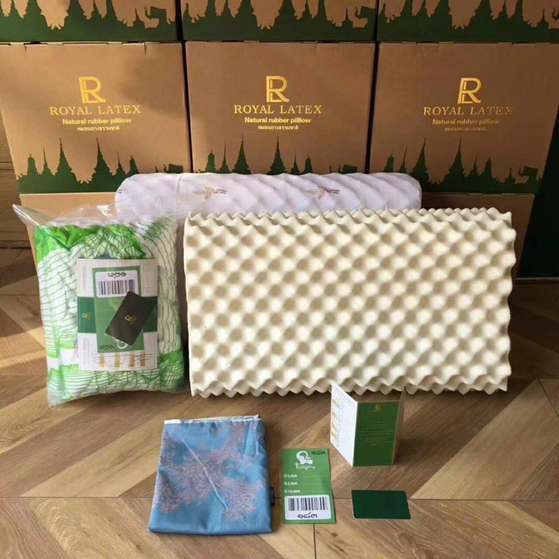 Gối cao su non ROYAL LATEX, gối cao su thiên nhiên siêu mềm