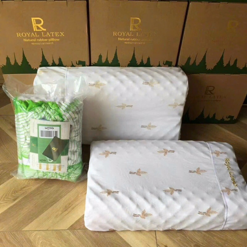 Gối cao su non ROYAL LATEX, gối cao su thiên nhiên siêu mềm