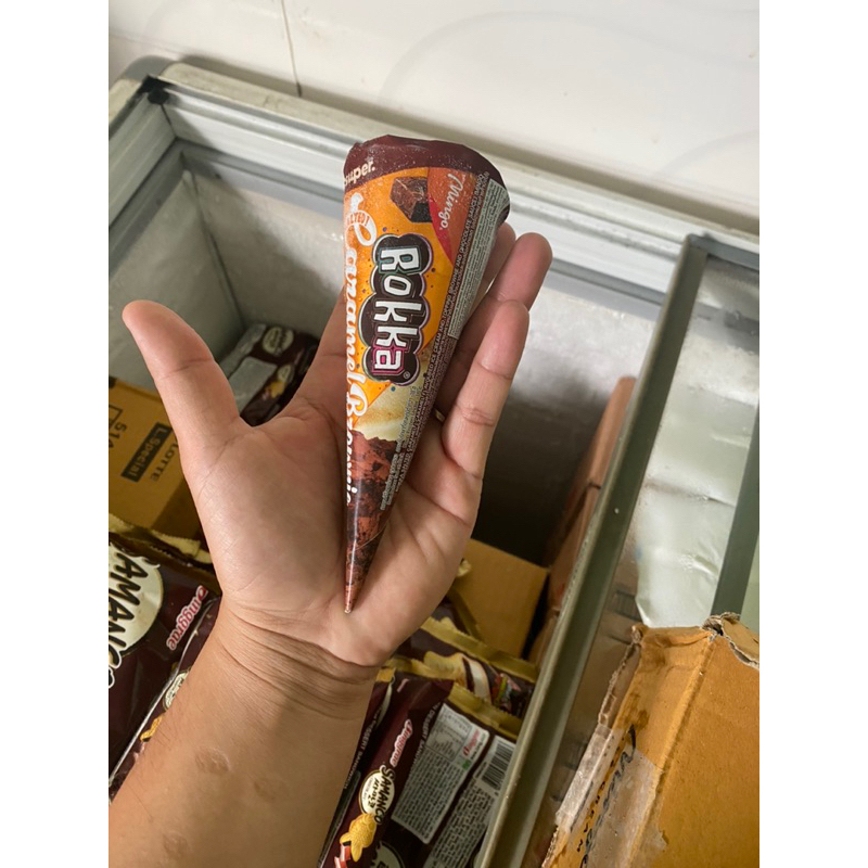 Kem Rokka Caramel-muối