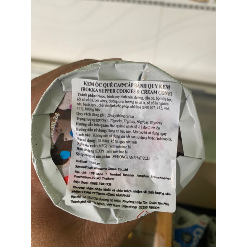 Kem Rokka Caramel-muối