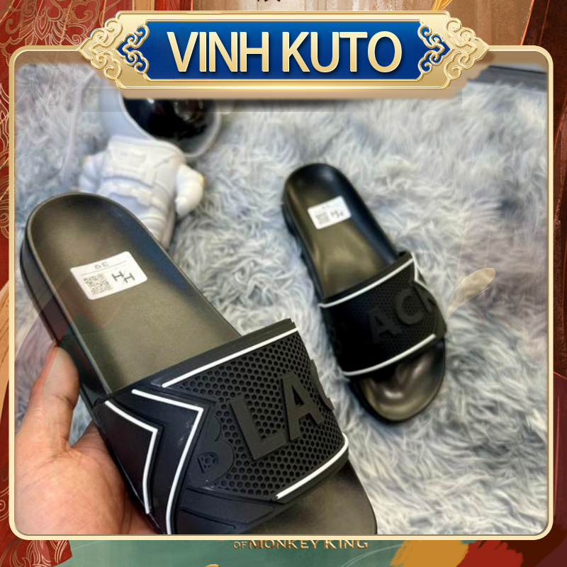 Dép quai ngang BLACK hàng sẵn kho đủ màu, full size từ 37-43
