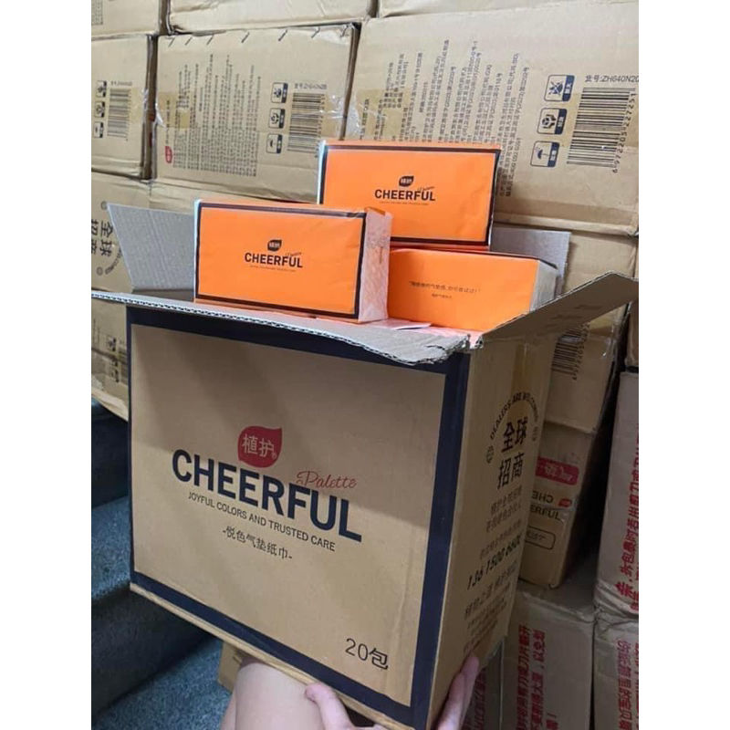 Giấy rút Cheerful bản to