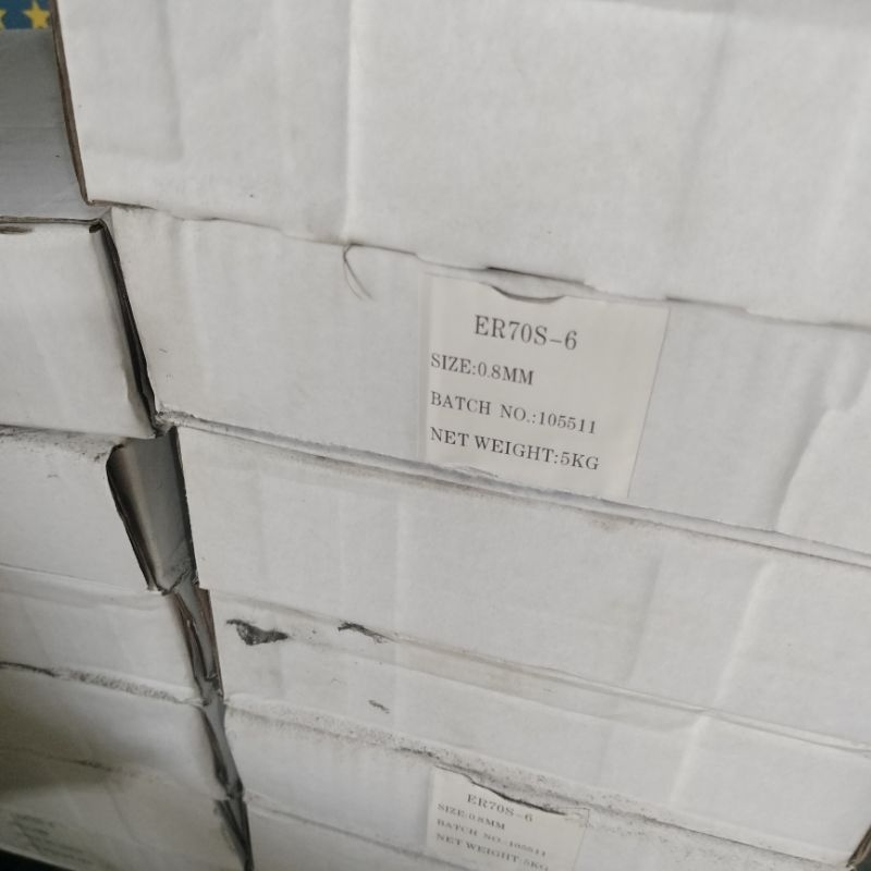 Dây hàn mig 0.8mm 5kg trần dùng khí.