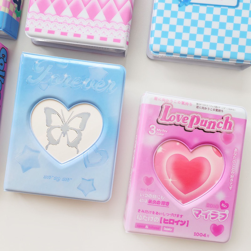 Binder 2 ô 64 ảnh Collect Book Album ảnh mini Photocard phong cách Hàn Quốc 𝑽𝒆𝒍𝒗𝒆𝒕𝑫𝒓𝒆𝒂𝒎𝑶𝒏𝒆.