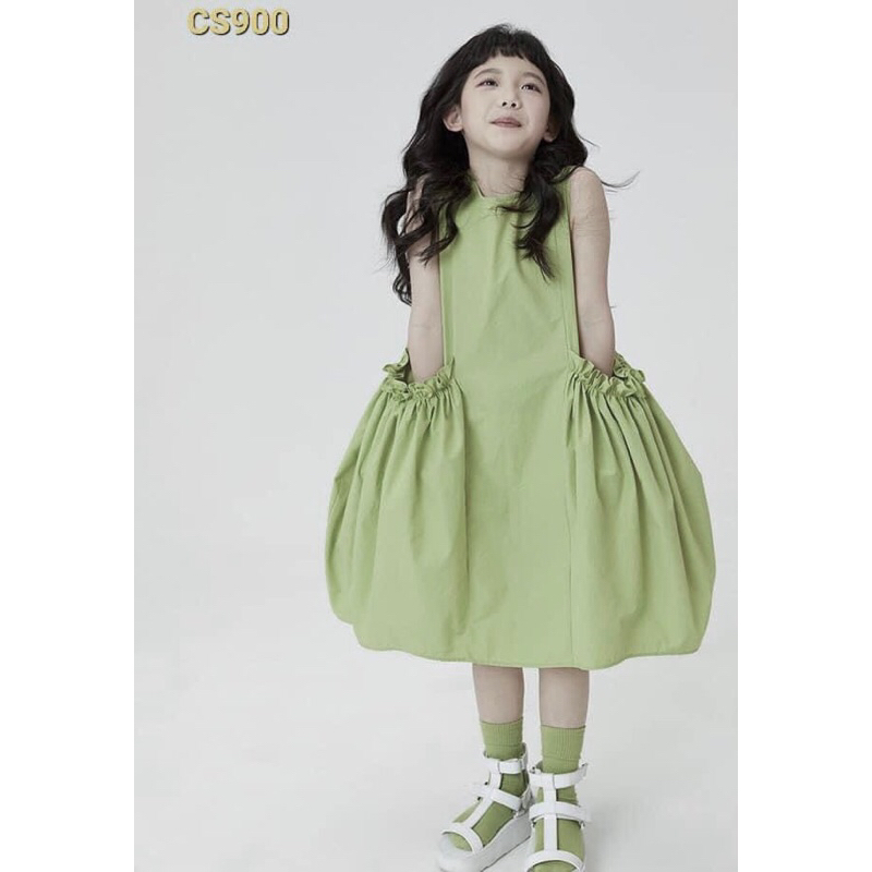 Váy bé gái thiết kế xinh xắn bồng xoè 14-40kg nhà mộc baby store b228