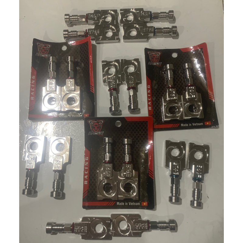 Tăng Sên CNC Inox 304 Nguyên Khối- Tăng sên inox - salaya- Tăng sên dream - wave - Funeo-Vario- Sirius- Honda- Yamaha