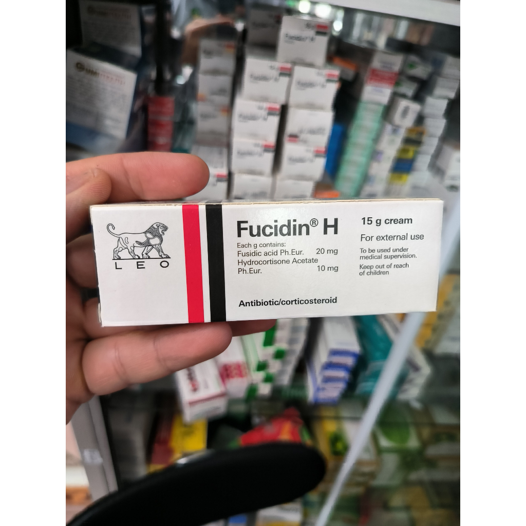 Kem bôi da fucicort/ fucidin /fucidin H tuýp 15g Fucicort Cream Leo