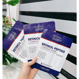 [Lẻ 1 miếng] Mặt Nạ Trẻ Hoá Da Kyung Lab Retinol Peptide Complex Mask 25ml