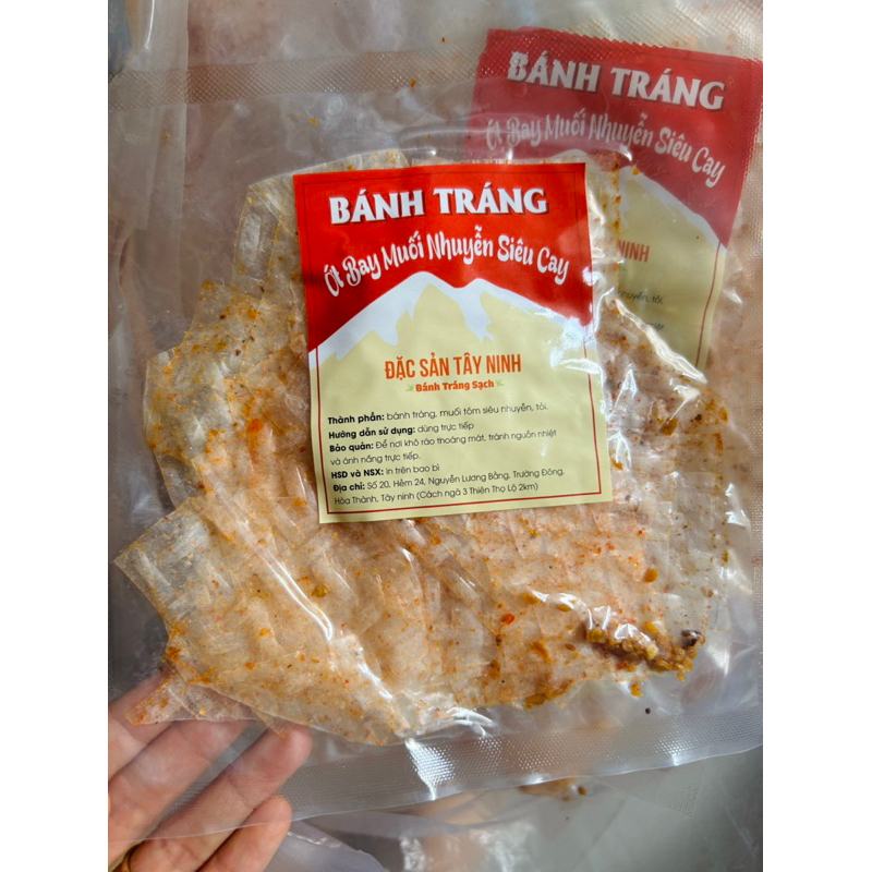 Combo 12 gói bánh tráng trộn Tân Nhiên HÚT CHÂN KHÔNG - hàng cao cấp gửi đi nước ngoài