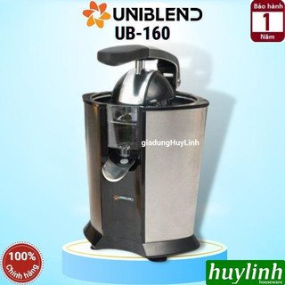 Máy vắt - ép cam uniblend ub-160 - 2 đầu vắt - công suất 160w - phù hợp kinh doanh và quán