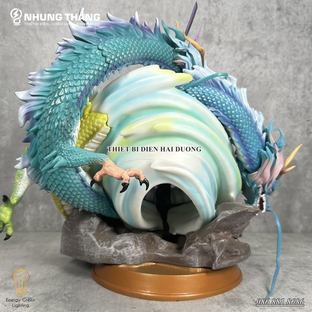 Mô Hình One Pice Zoro Tam Long Siêu Chất OP-002 - Cao 35cm - 2 Đầu Thay Thế - 3 Kiếm Hiệu Ứng