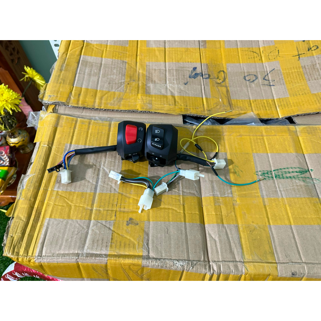 Cùm exciter 150 gắn zin sirius 50 - 110