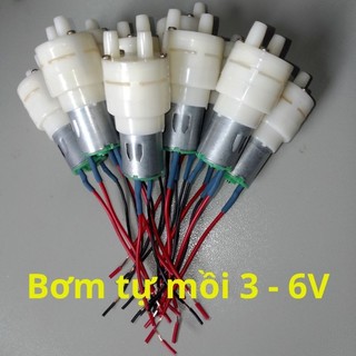 Bơm mini, bơm tự mồi, tự hút dc280. bơm hút khoẻ, chạy êm
