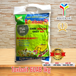 Bả mồi diệt ốc toxbait 60ab lúa vàng