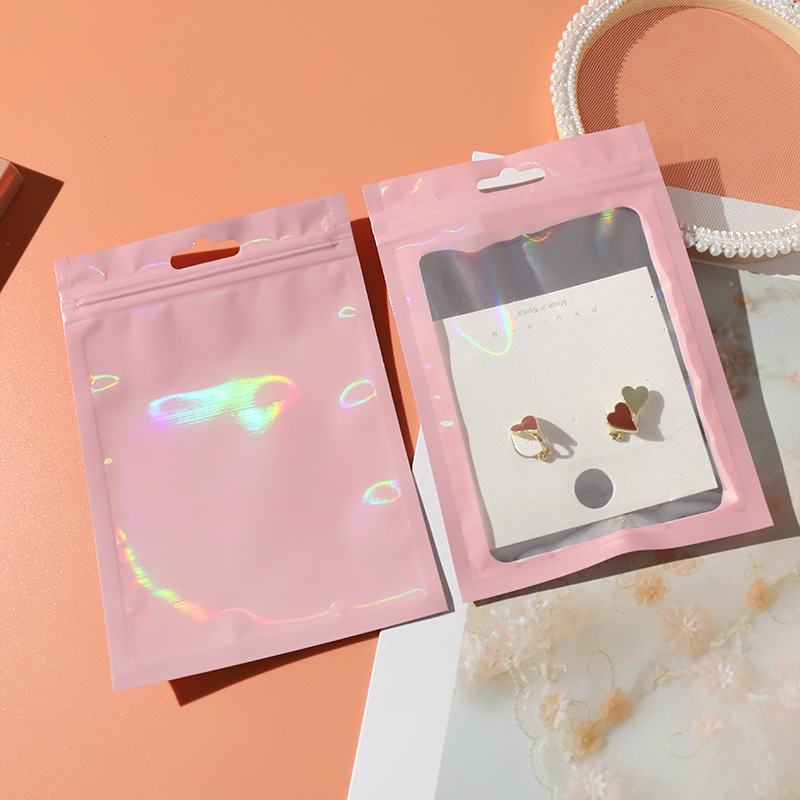 Túi zip hologram 3 màu