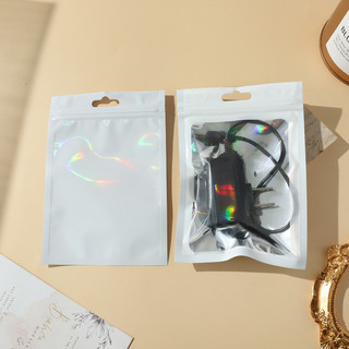 ( Set 10 túi ) Túi zip hologram 3 màu