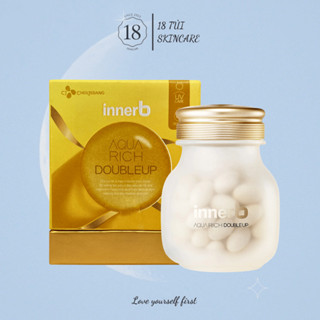 Viên uống INNERB AQUA RICH DOUBLEUP giúp cấp nước (mẫu mới) - Lọ 70 viên