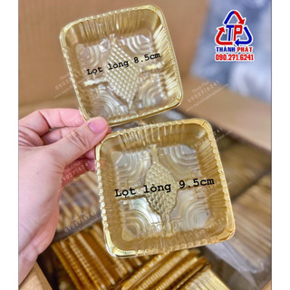 100 khay vàng đựng bánh trung thu 150g - 200g -250g
