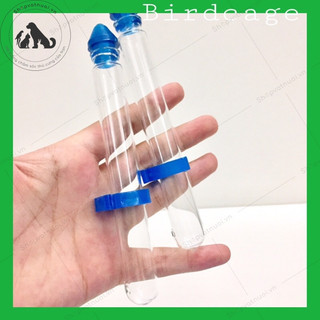 Cóng uống nước thủy tinh cho chim chào mào chích chòe chim khuyên ccc005