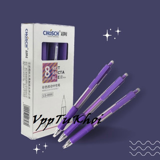 Bút gel bấm chosch ngòi 0.5mm cs 8698