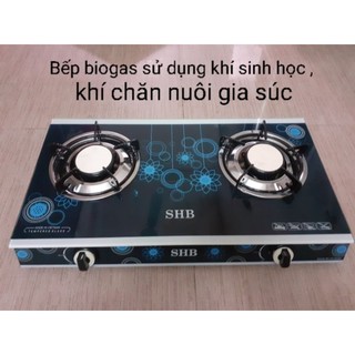 Bếp biogas mặt kính, hồng ngoại ( sử dụng khí biogas sinh học, khí chăn nuôi gia súc)