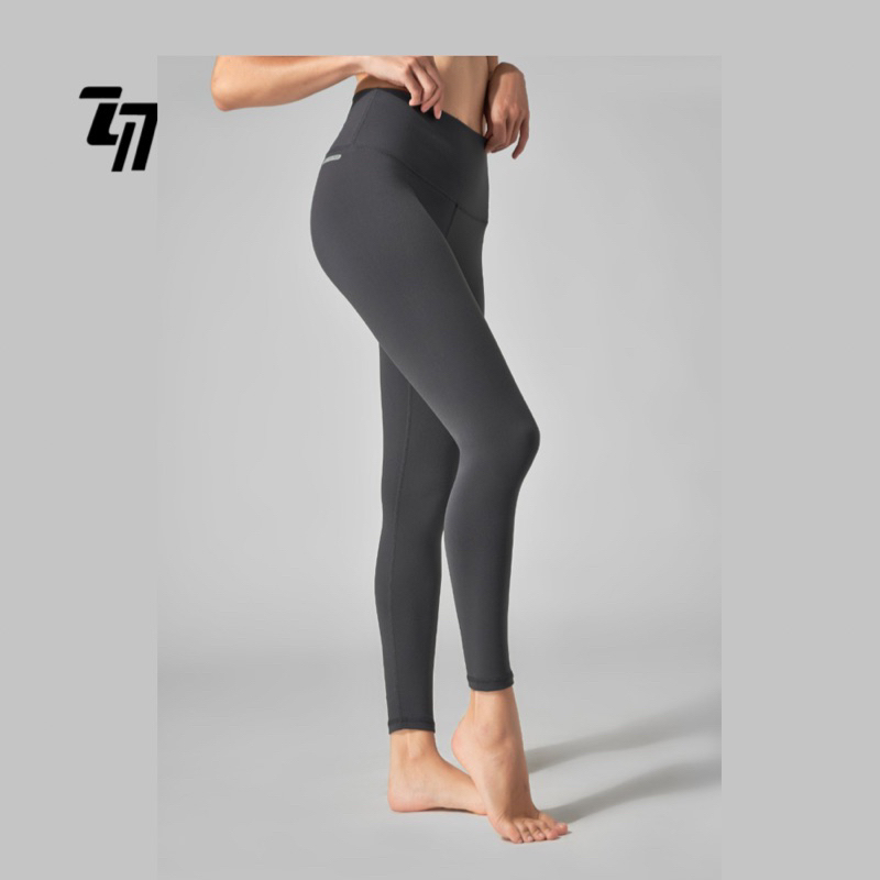 Quần dài cạp cao tập Yoga, Gym Legging vải cao cấp Just Feel Free H23