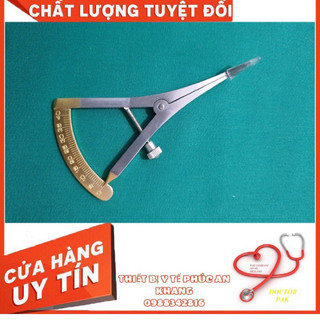 Compa đo mắt, nhấn mi 40mm cong hàng cao cấp - thước đo mí 40mm