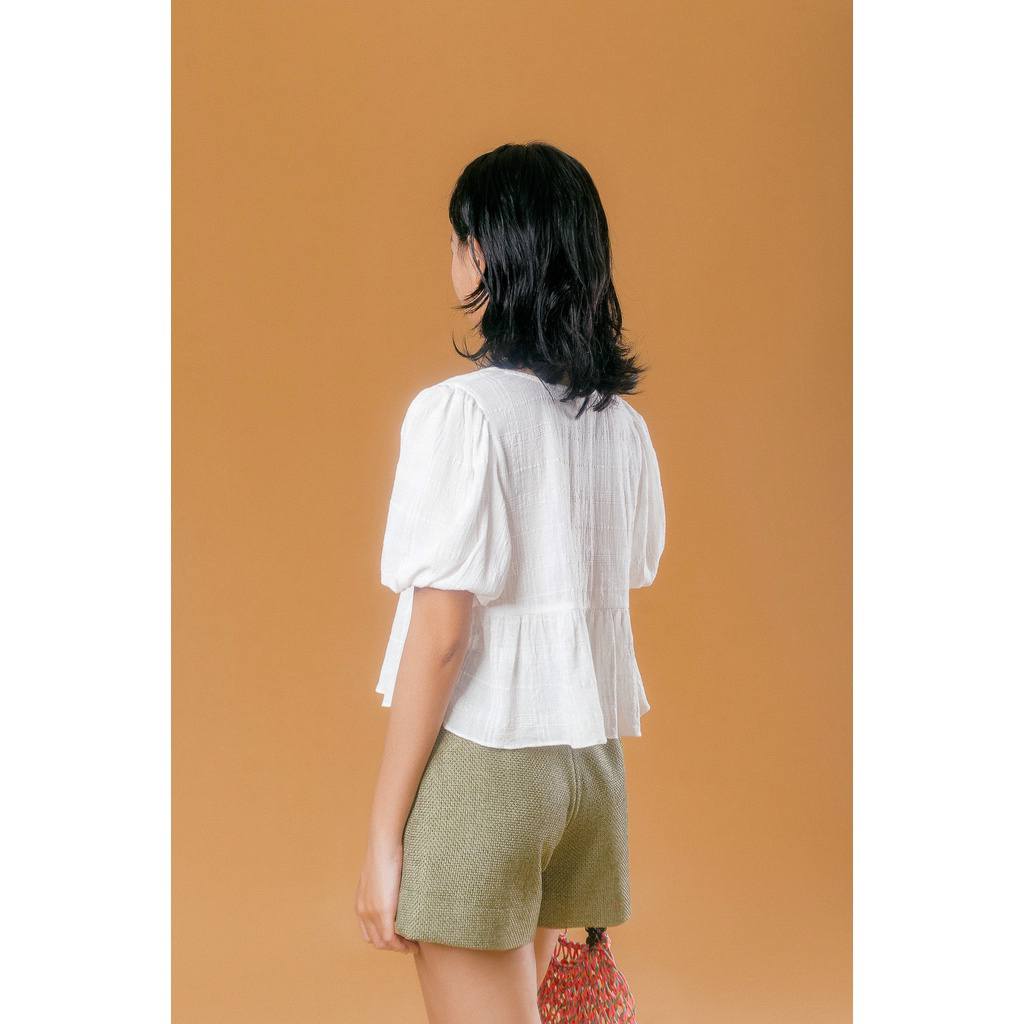 Quần Libe Olive Plain Woven Canvas Shorts chất liệu Canvas mới 100% còn tag