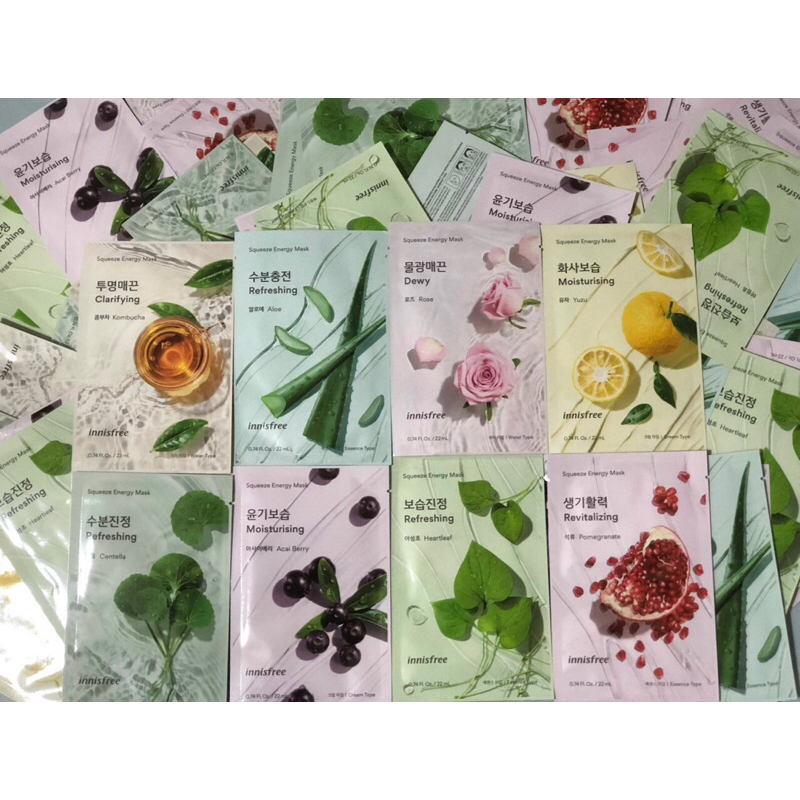 MẶT NẠ GIẤY INNISFREE MY REAL SQUEEZE MASK