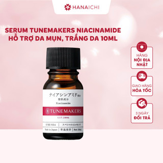 Serum Niacinamide Tunemakers tinh khiết hỗ trợ da mụn, trắng da 10ml