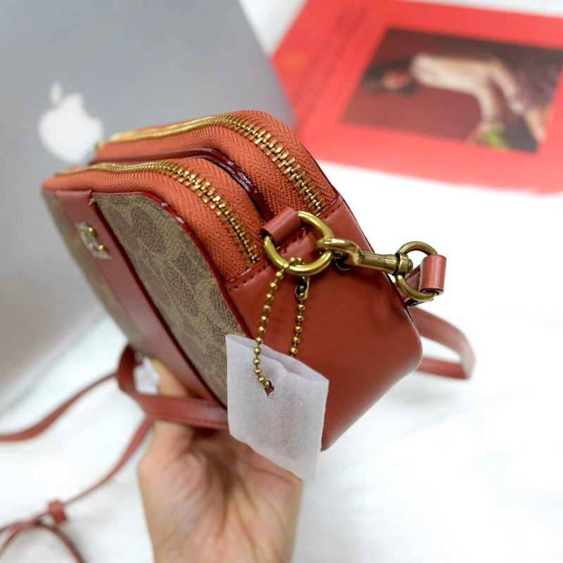 📛RẺ VÔ ĐỊCH📛TÚI KIRA C 2 NGĂN MINI NỮ ĐEO CHÉO