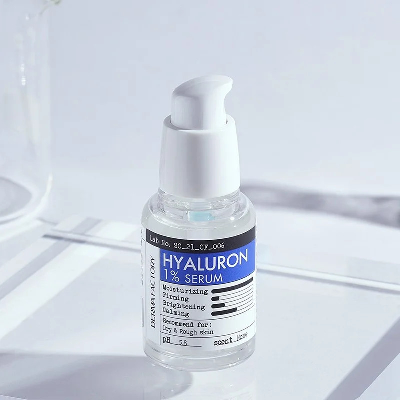 Tinh Chất Dưỡng Ẩm, Căng Bóng Derma Factory Hyaluron 1% Serum 30ml