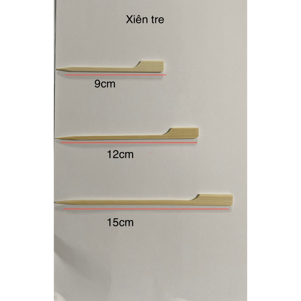 Xiên tre dùng 1 lần