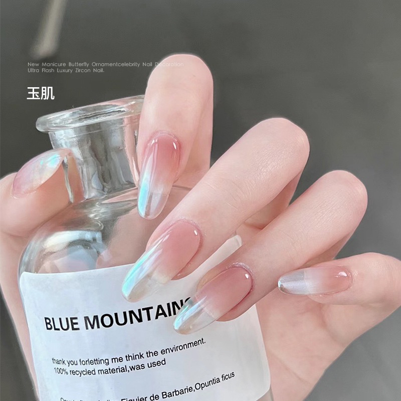 Set bột tráng gương ngọc trai 6 màu hot trang trí móng xinh