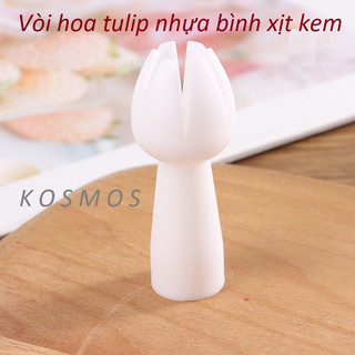 [Sỉ] Vòi nhựa bình xịt kem - vòi hoa tulip Promix - Whipper - Mosa 500ml + 1000ML /Linh kiện bình xịt kem tươi