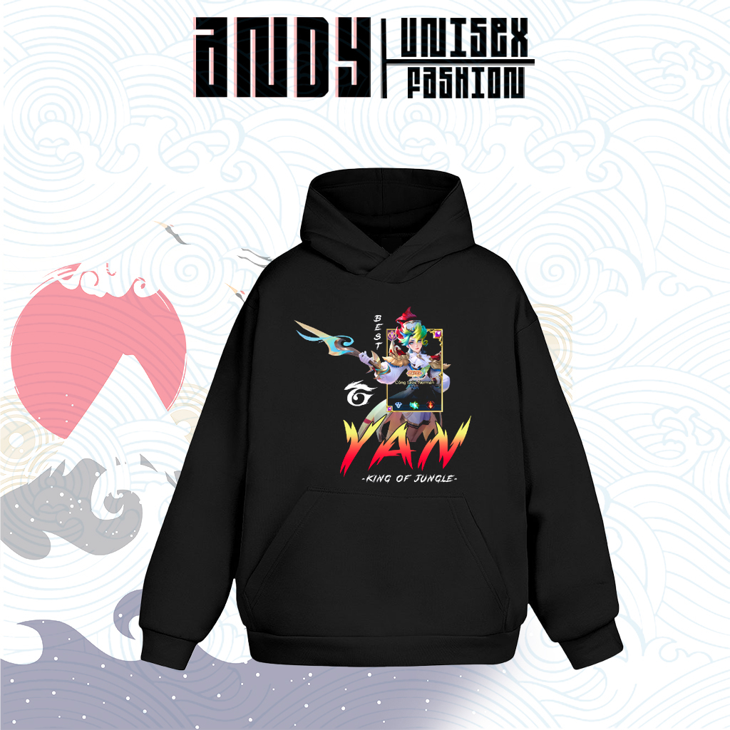 Áo Hoodie Game Liên quân. Áo Hoodie Mẫu hình Nhân vật Kirixi chất nỉ dày dặn, Mẫu mới hình in cực sắc nét