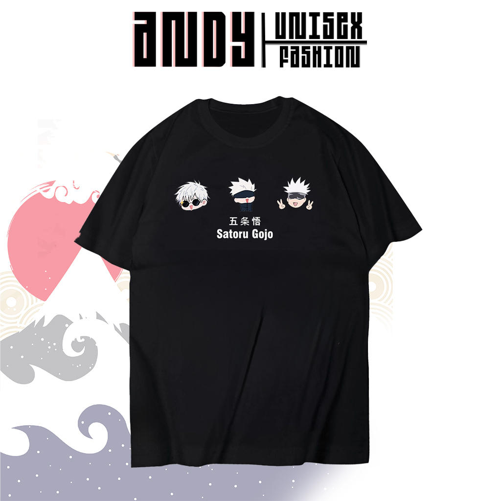 BST Áo Jujutsu Kaisen mẫu mới - Áo Anime in hình Gojo, Inumaki, Sukuna chất cotton 4 chiều thoáng mát