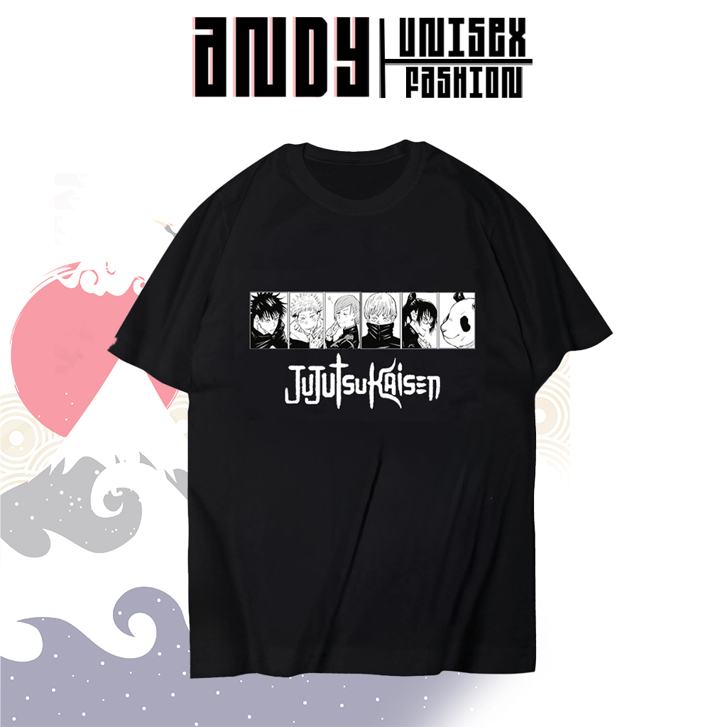 BST Áo Jujutsu Kaisen mẫu mới - Áo Anime in hình Gojo, Inumaki, Sukuna chất cotton 4 chiều thoáng mát