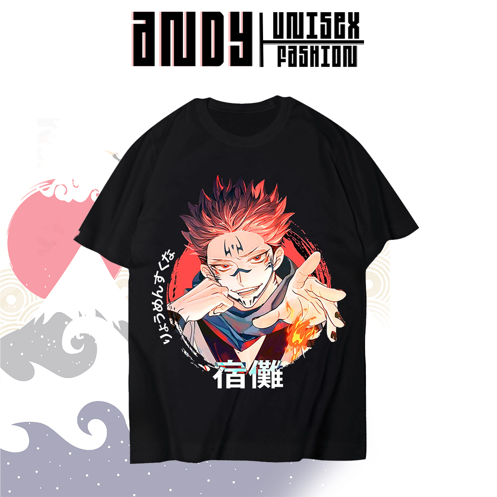 BST Áo Jujutsu Kaisen mẫu mới - Áo Anime in hình Gojo, Inumaki, Sukuna chất cotton 4 chiều thoáng mát