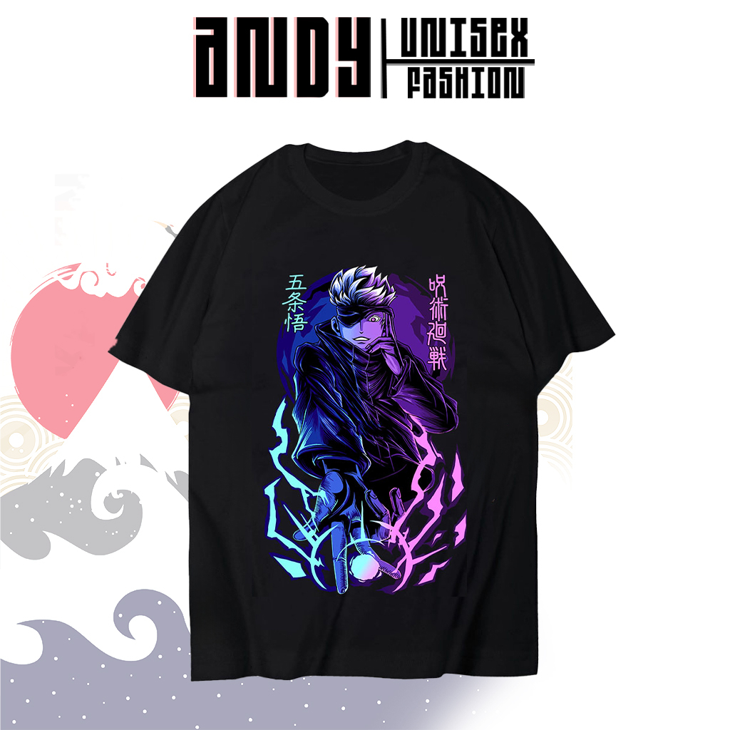 BST Áo Jujutsu Kaisen mẫu mới - Áo Anime in hình Gojo, Inumaki, Sukuna chất cotton 4 chiều thoáng mát