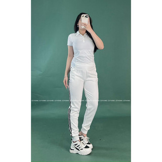 Áo có cổ das , quần jogger das 3 sọc [hình thật shop chụp] Eothon60