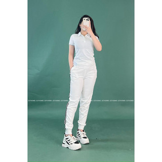 Áo có cổ das , quần jogger das 3 sọc [hình thật shop chụp] Eothon60