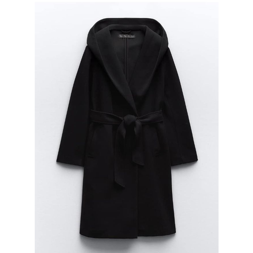 Áo khoác zara xuất xịn manto dáng dài thắt lưng 3 màu