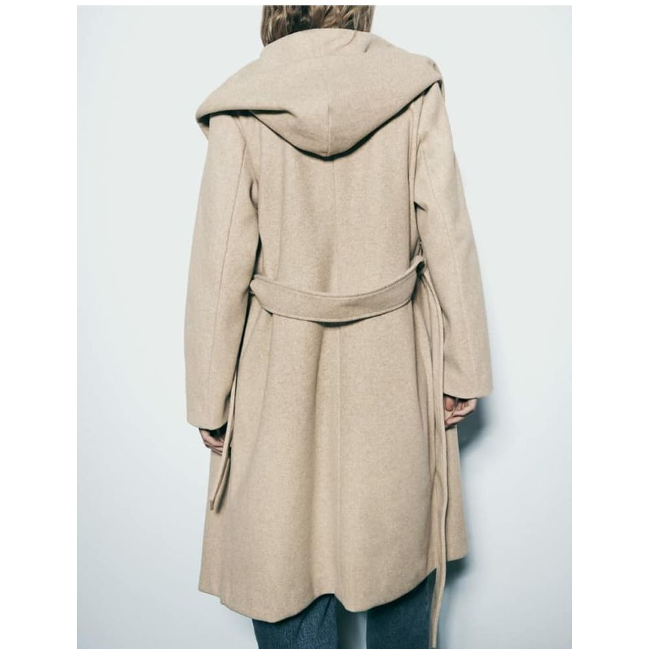 Áo khoác zara xuất xịn manto dáng dài thắt lưng 3 màu