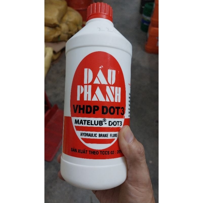Dầu phanh APP-DOT3 chai 1 lit loại tốt và thông dụng nhất
