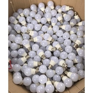 Bóng đèn led búp kín 3w loại tốt 9 mắt led - ánh sáng trắng, vàng nắng đổi màu dùng trang trí thắp sáng - chất lượng tốt