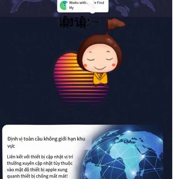 🍀GPS Định vị thú cưng GPS thông minh pin lên đến 1 năm quản lý và tìm kiếm trên điện thoại theo dõi chính xác và nhanh