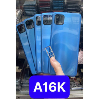 Vỏ bộ full oppo a16k / vỏ khung sườn + khay sim + kính camera oppo a16k