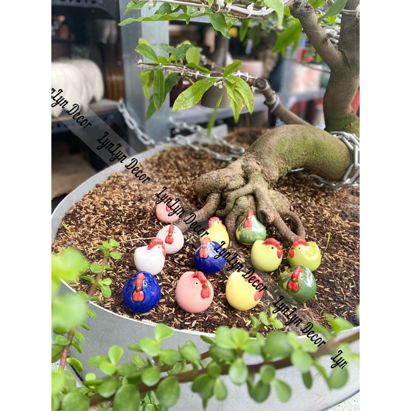 GÀ Sứ Mini Bé Xíu 4*5cm