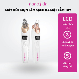 Máy Hút Mụn Đầu Đen Nanoskin HY9 Làm Sạch Lỗ Chân Lông, Giảm Mụn Cám, 3 Chế Độ Phù Hợp Mọi Loại Da